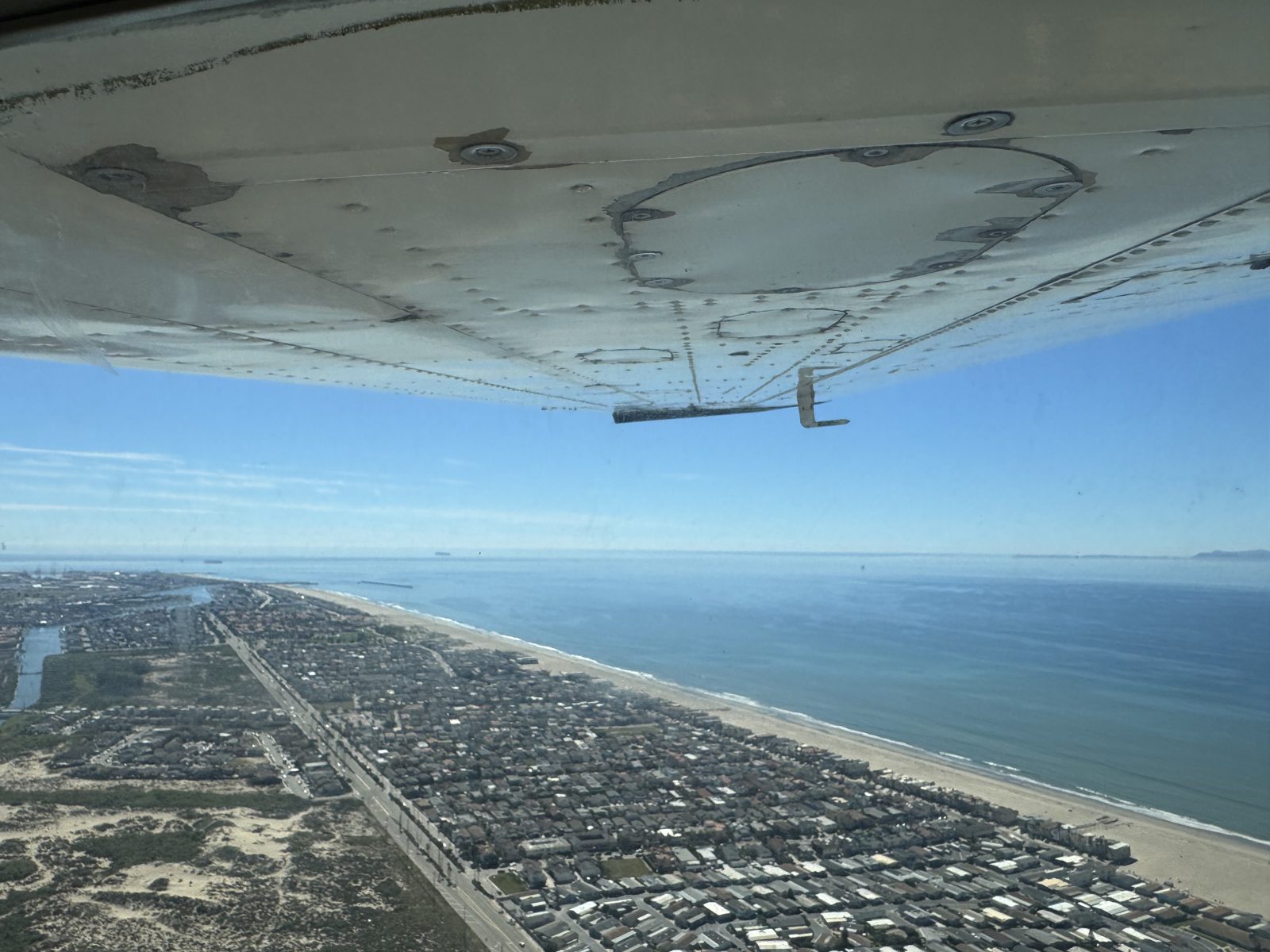 The coastline from the Cardinal